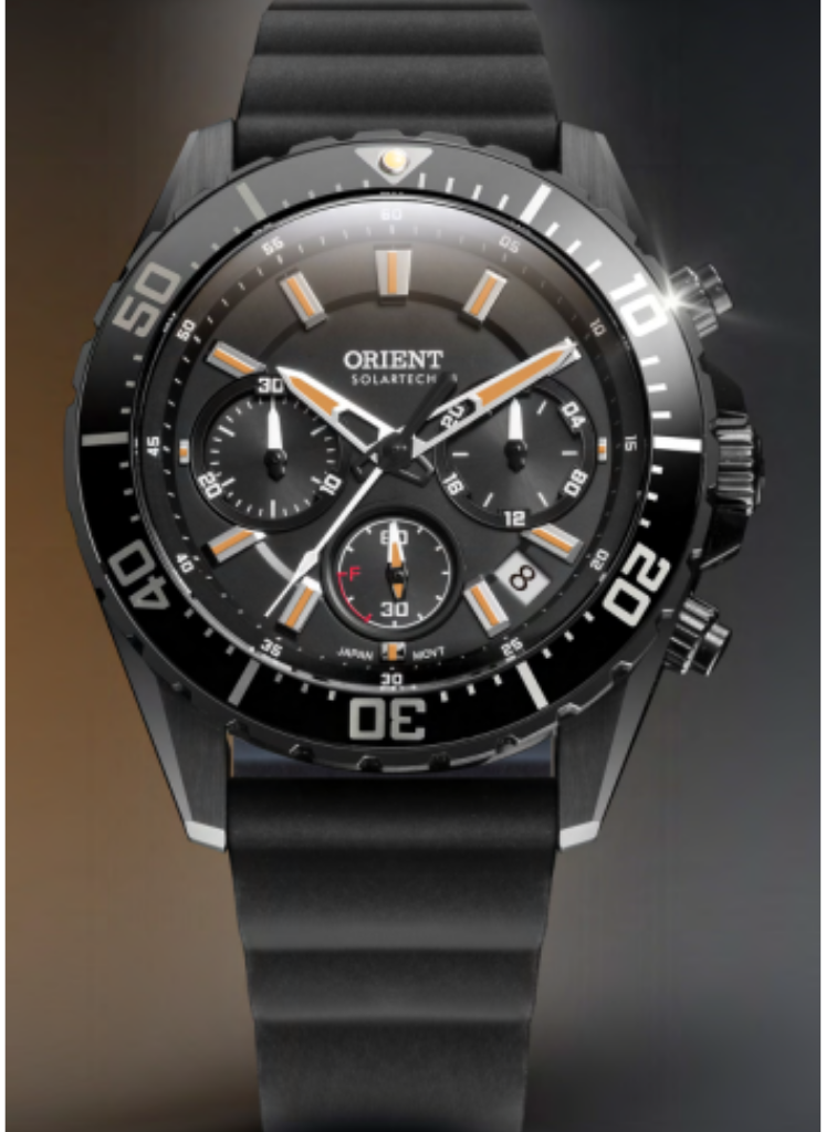Relógio ORIENT Cronógrafo Solartech ONE-OFF MPSPC020 Ed Limitada