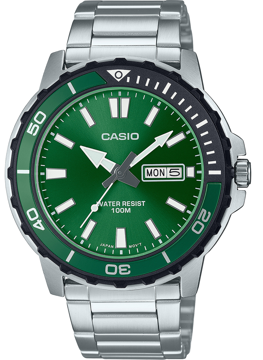 Relógio CASIO Masculino Standard MTD-125D-3AVDF
