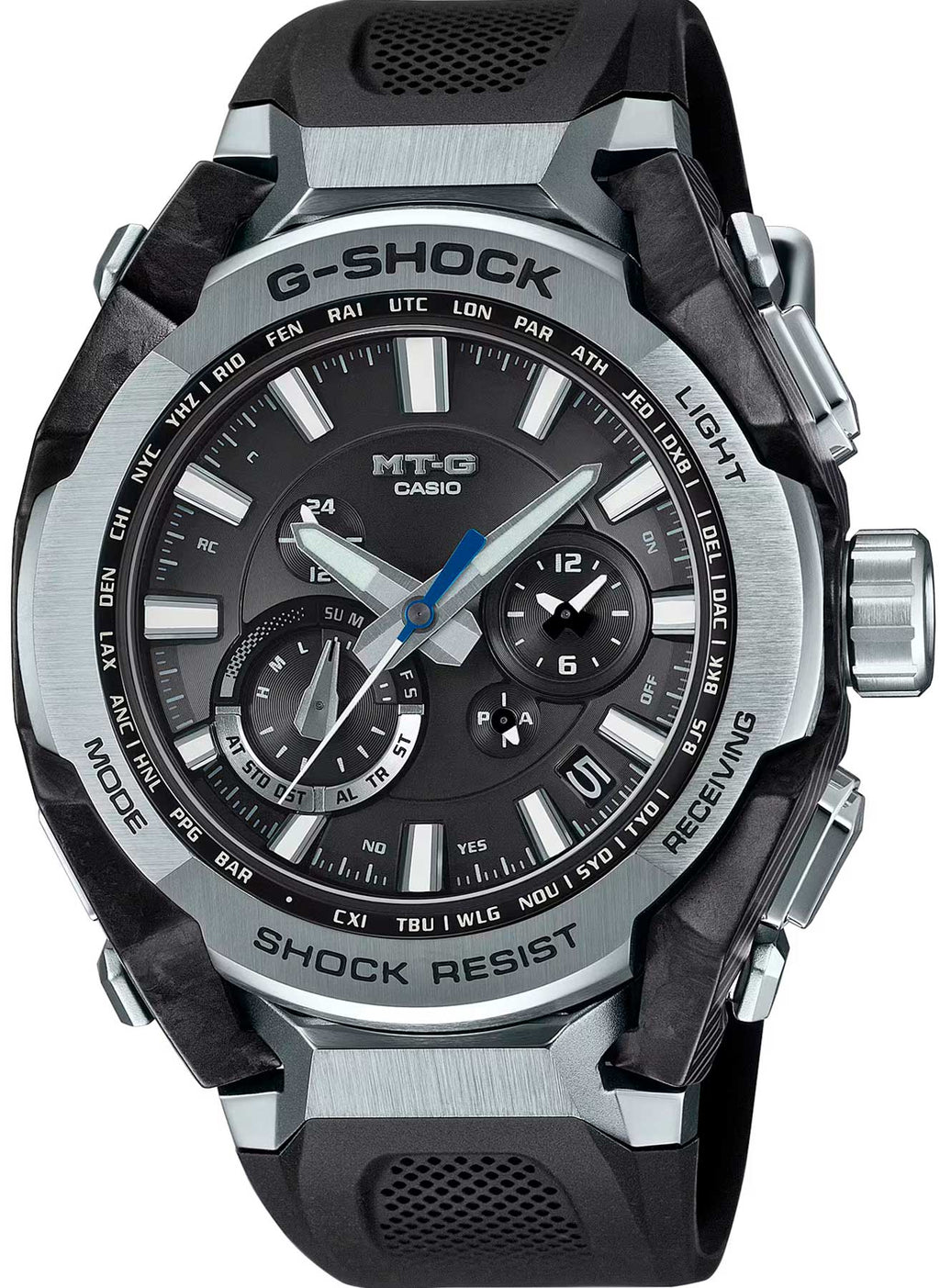 Relógio Casio G-SHOCK MTG-B4000-1ADR *Solar e Safira