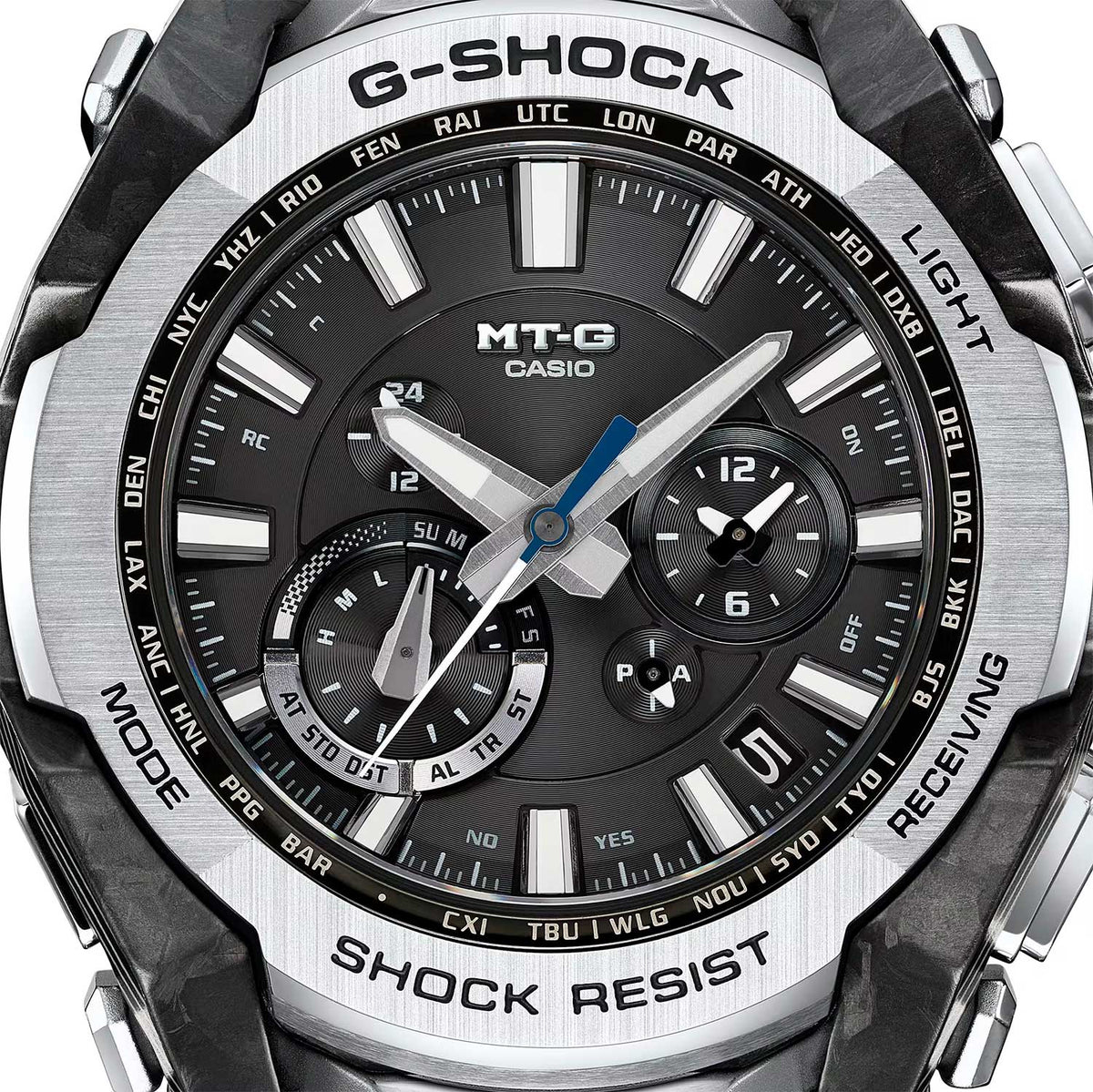 Relógio Casio G-SHOCK MTG-B4000-1ADR *Solar e Safira