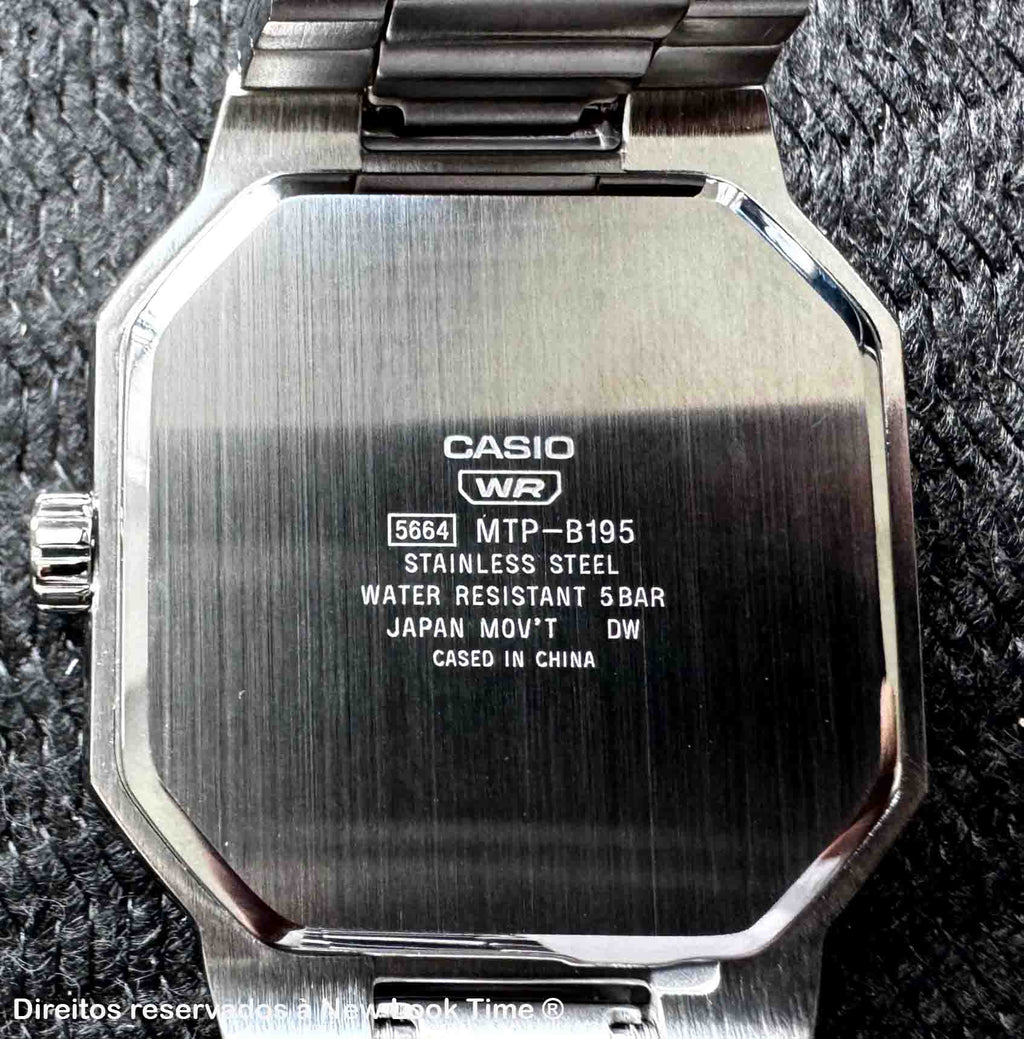 Relógio CASIO Collection MTP-B195D-3AVDF