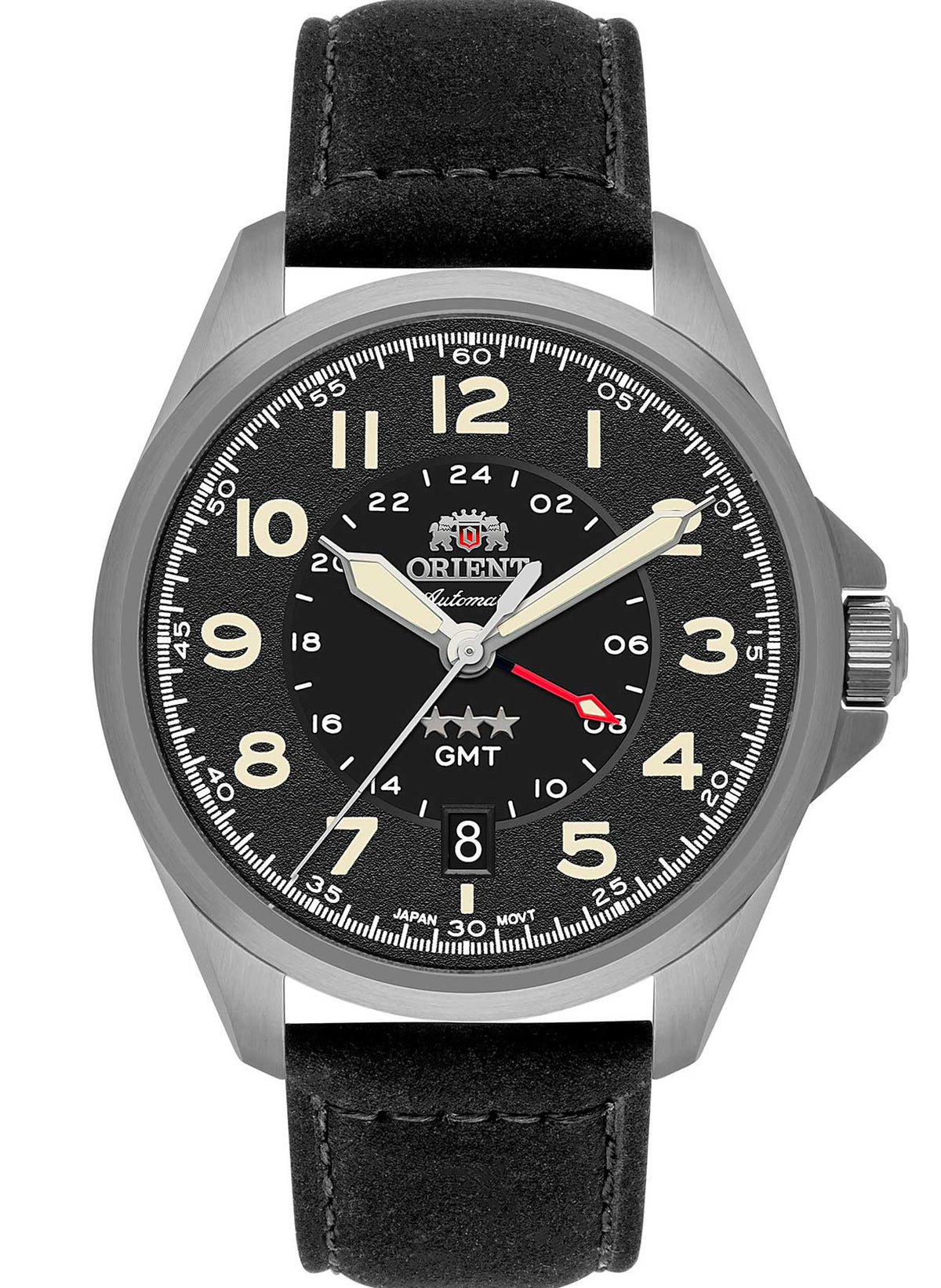 Relógio ORIENT Automático Sport Land GMT 3 Estrelas NH3SC017 P2PX