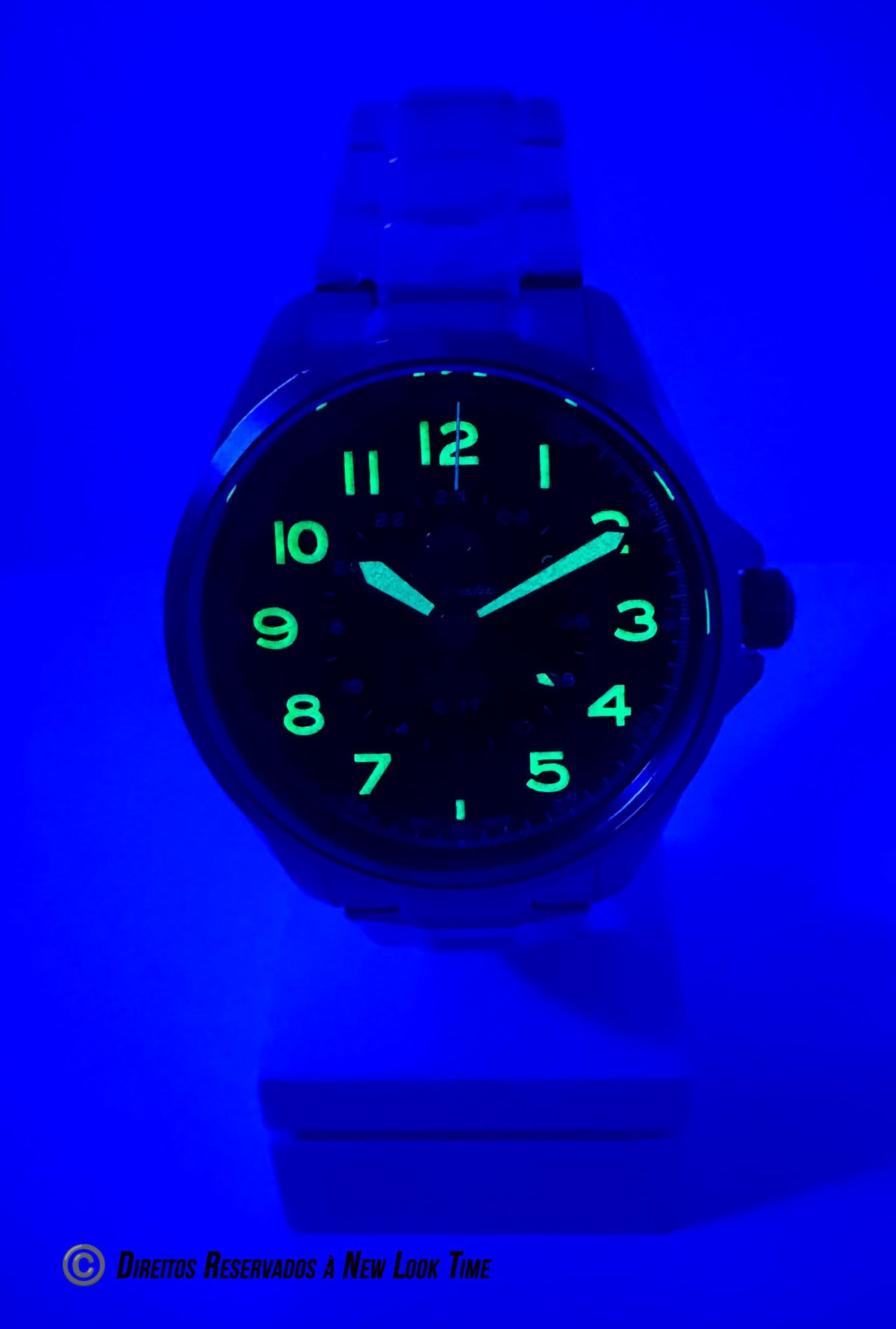 Relógio ORIENT Automático Sport Land GMT 3 Estrelas NH3SS017 P2SX