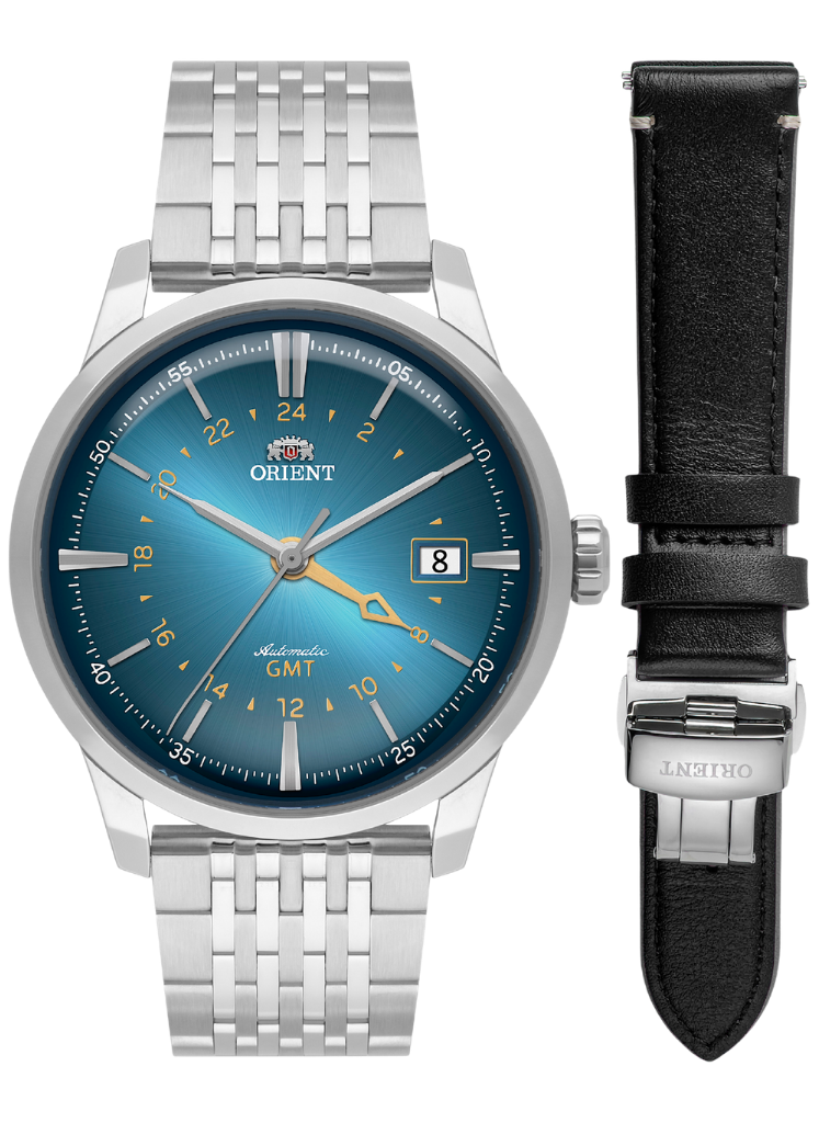Relógio ORIENT Automático Special Calibers GMT NH3SS019 A1SX