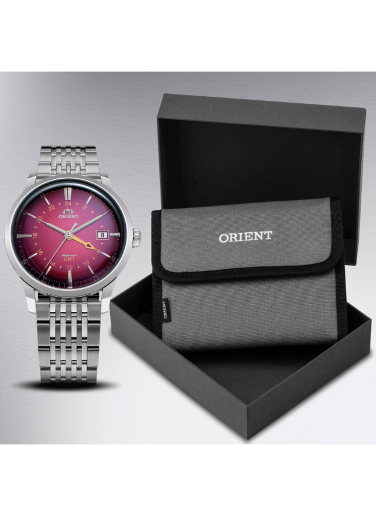Relógio ORIENT Automático Special Calibers GMT NH3SS019 W1SX
