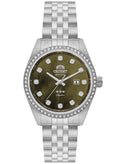 Relógio ORIENT Feminino Automático Elegance NH5SS001 *Safira