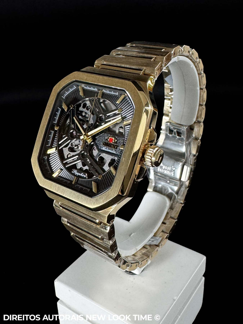Relógio ORIENT Automático Skeleton NH7GG008
