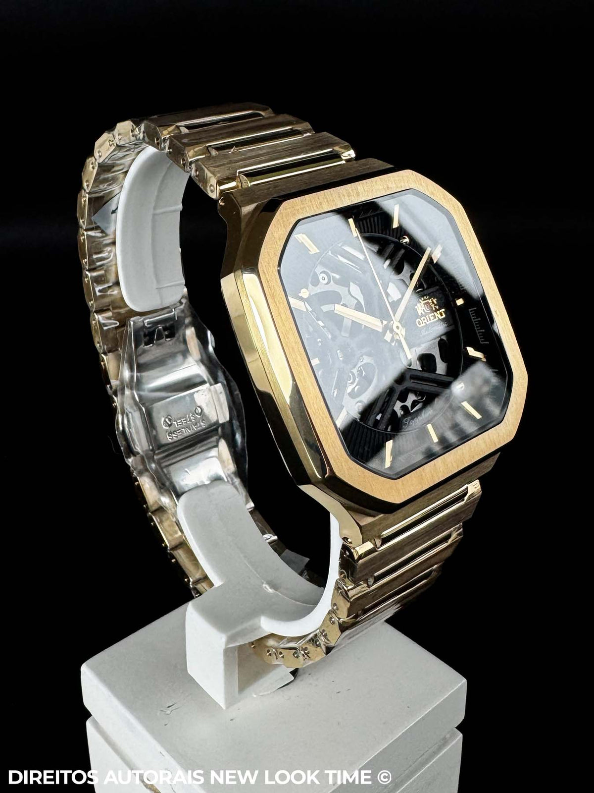 Relógio ORIENT Automático Skeleton NH7GG008