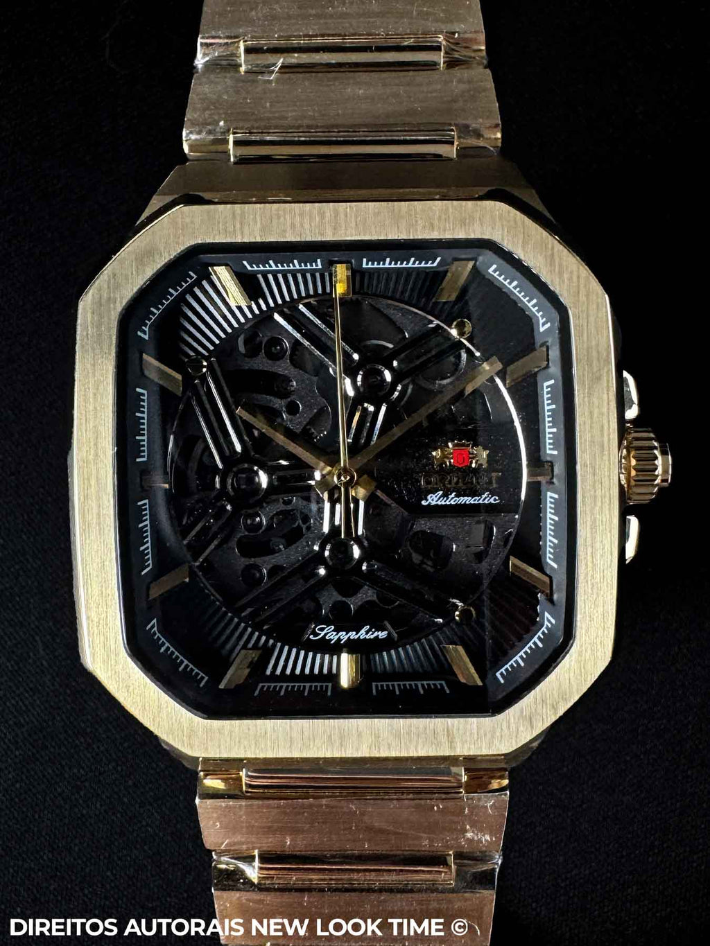 Relógio ORIENT Automático Skeleton NH7GG008