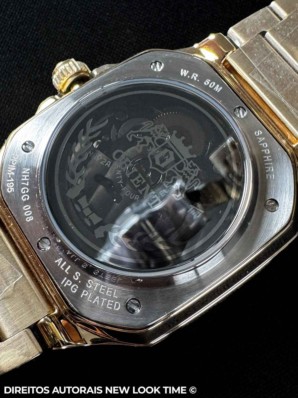 Relógio ORIENT Automático Skeleton NH7GG008