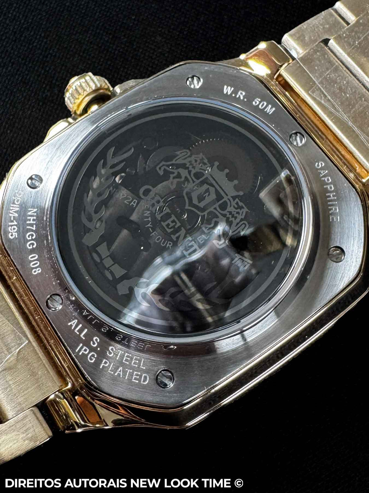 Relógio ORIENT Automático Skeleton NH7GG008