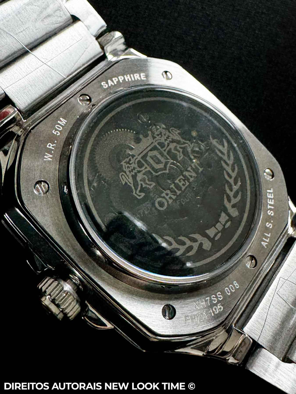 Relógio ORIENT Automático Skeleton NH7SS008