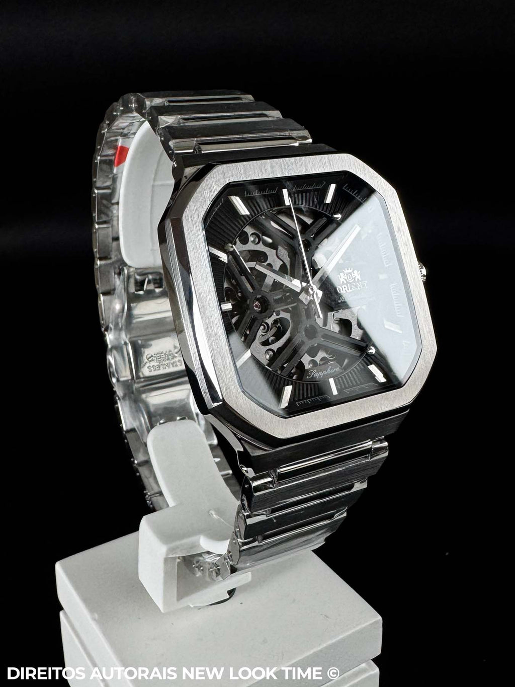 Relógio ORIENT Automático Skeleton NH7SS008