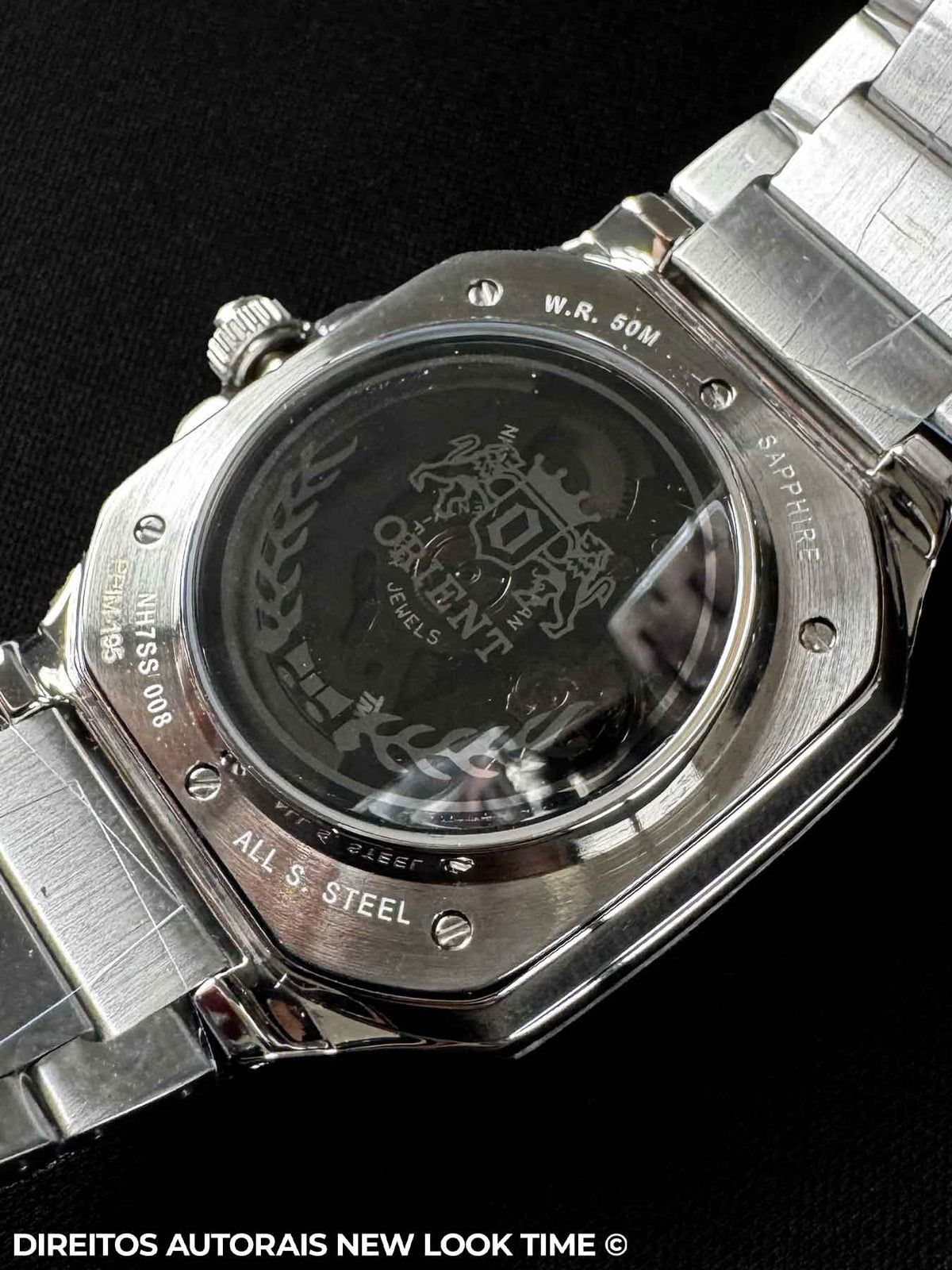 Relógio ORIENT Automático Skeleton NH7SS008