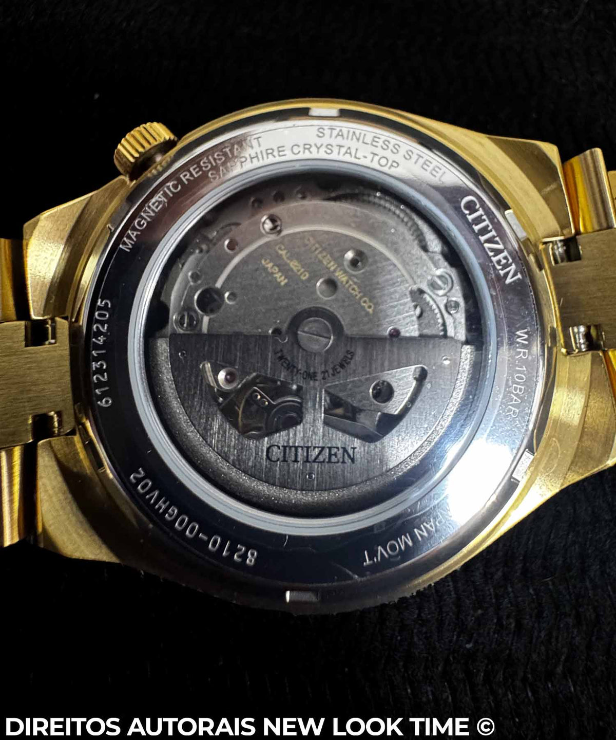 Relógio CITIZEN Automático Tsuyosa NJ0232-53X