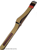 Pulseira Nato Lona Bege 20mm Fivela Prata