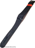 Pulseira Nato Lona Preta 24mm Fivela Preta
