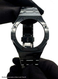Pulseira de G-Shock Genérica em Metal Preto Para Linha GA-2100 GA-2110 e GAB-2100