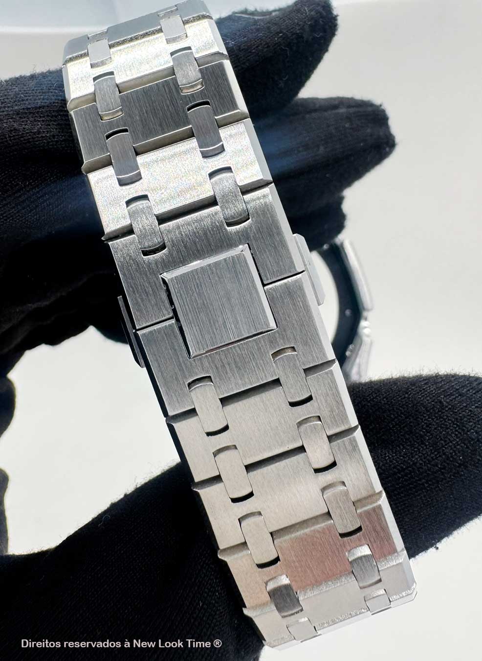 Pulseira de G-Shock Genérica em Metal Prata Para Linha GA-2100 GA-2110 e GAB-2100