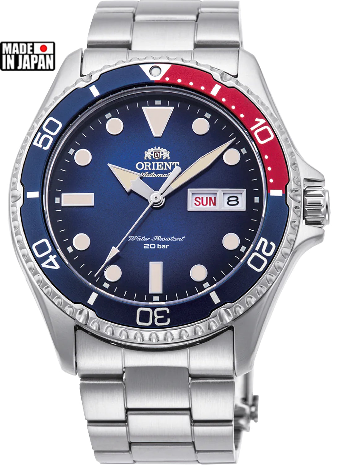 Relógio ORIENT Automático Kamasu Mako III Diver RA-AA0812L19B