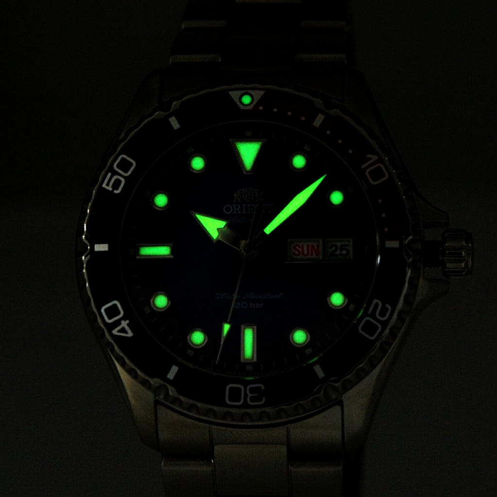 Relógio ORIENT Automático Kamasu Mako III Diver RA-AA0812L19B