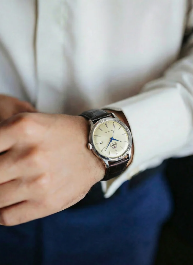 Relógio ORIENT Bambino Classic Automático RA-AC0033Y30B