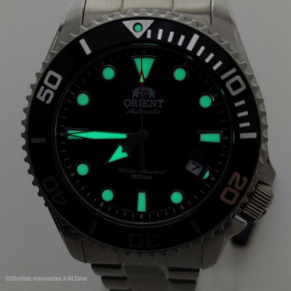 Relógio ORIENT Automático Triton Diver RA-AC0K01B10B