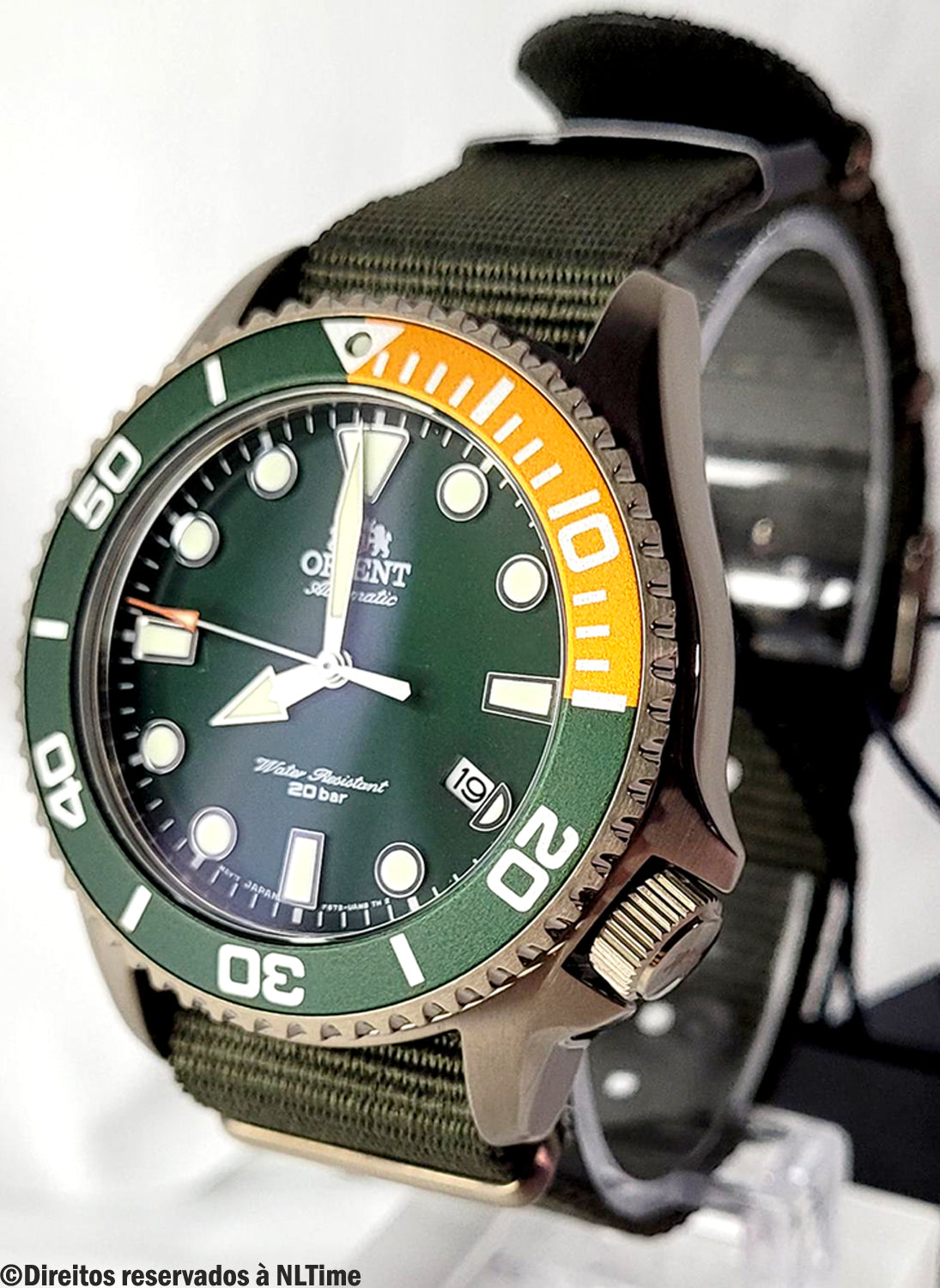 Relógio ORIENT Automático Triton Diver RA-AC0K04E10B