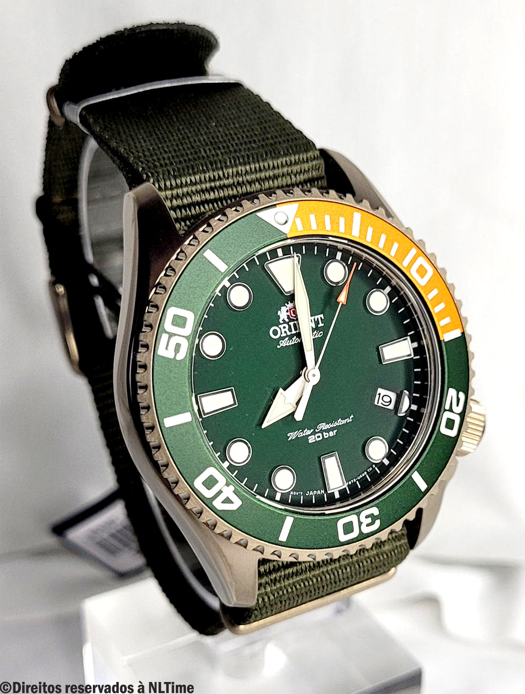 Relógio ORIENT Automático Triton Diver RA-AC0K04E10B