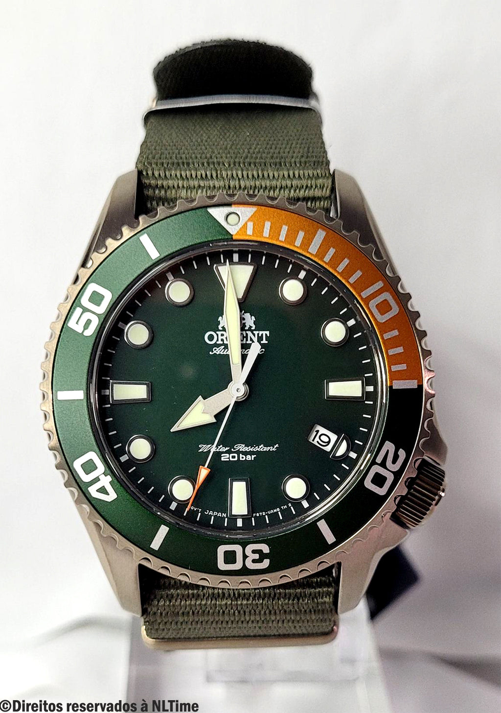 Relógio ORIENT Automático Triton Diver RA-AC0K04E10B
