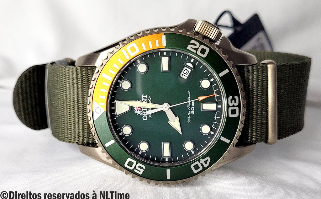 Relógio ORIENT Automático Triton Diver RA-AC0K04E10B