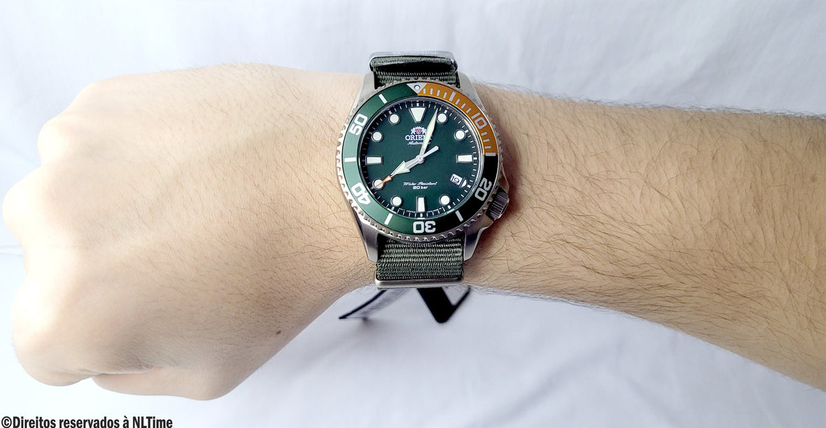 Relógio ORIENT Automático Triton Diver RA-AC0K04E10B