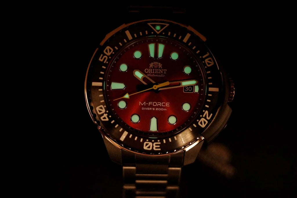 Relógio ORIENT Automático M-FORCE Divers RA-AC0L02R00B *Made in Japan