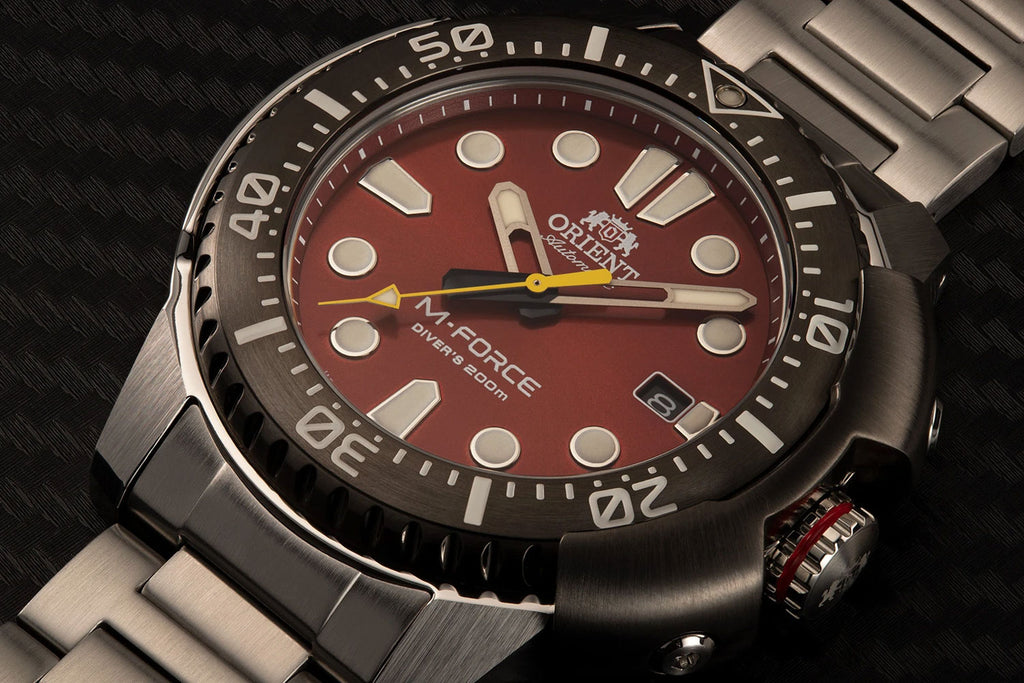 Relógio ORIENT Automático M-FORCE Divers RA-AC0L02R00B *Made in Japan
