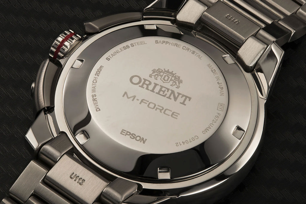 Relógio ORIENT Automático M-FORCE Divers RA-AC0L02R00B *Made in Japan