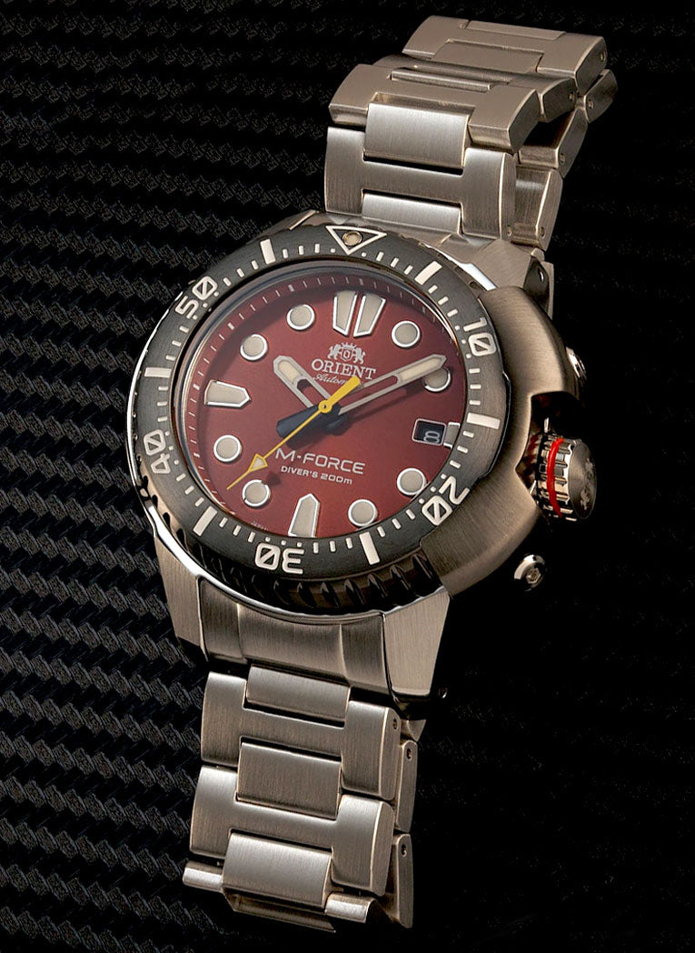 Relógio ORIENT Automático M-FORCE Divers RA-AC0L02R00B *Made in Japan