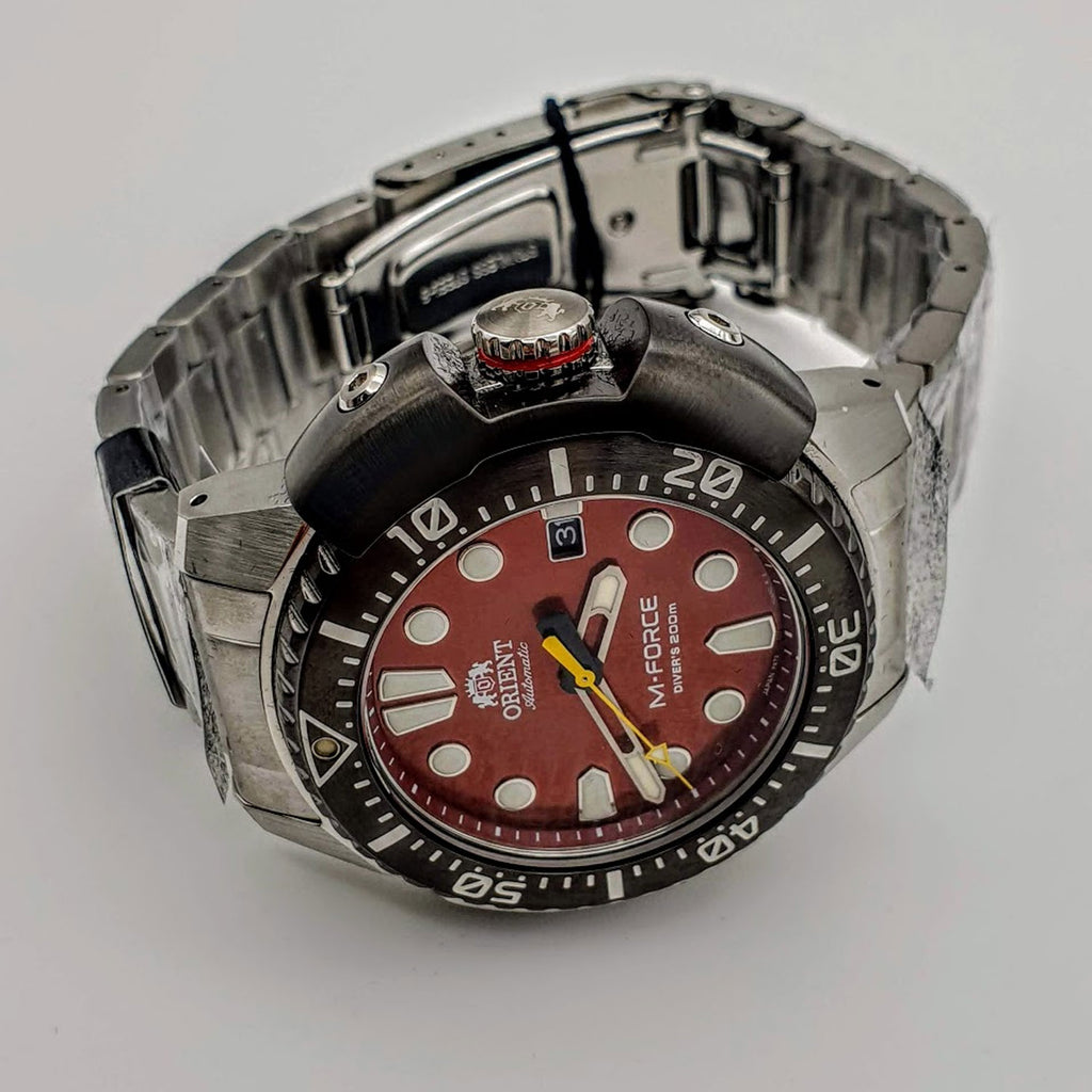 Relógio ORIENT Automático M-FORCE Divers RA-AC0L02R00B *Made in Japan