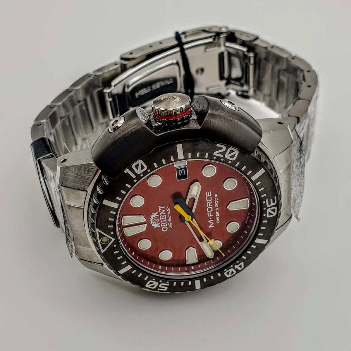 Relógio ORIENT Automático M-FORCE Divers RA-AC0L02R00B *Made in Japan