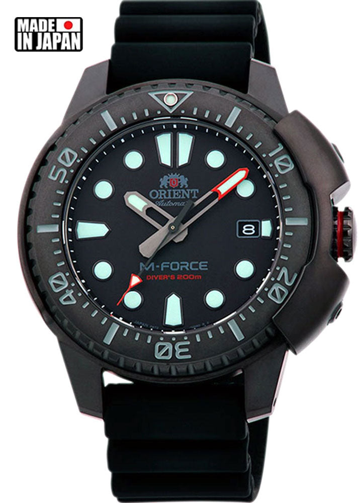 Relógio ORIENT Automático M-FORCE Divers RA-AC0L03B00B *Made in Japan