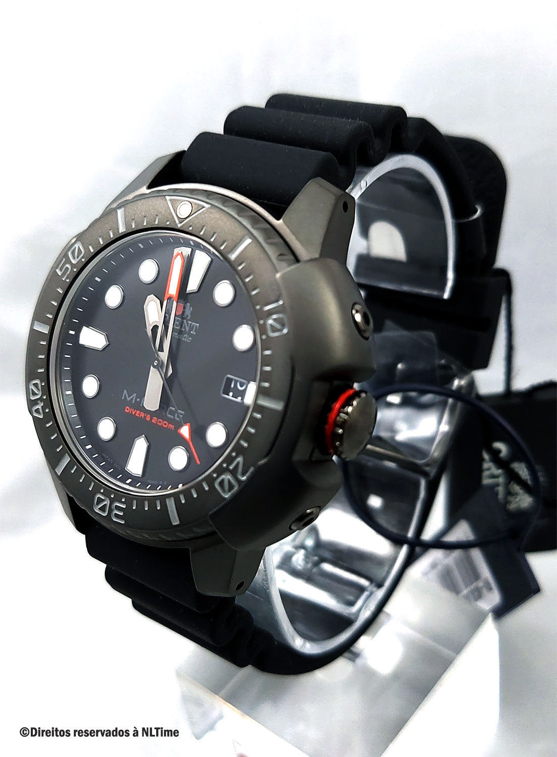 Relógio ORIENT Automático M-FORCE Divers RA-AC0L03B00B *Made in Japan