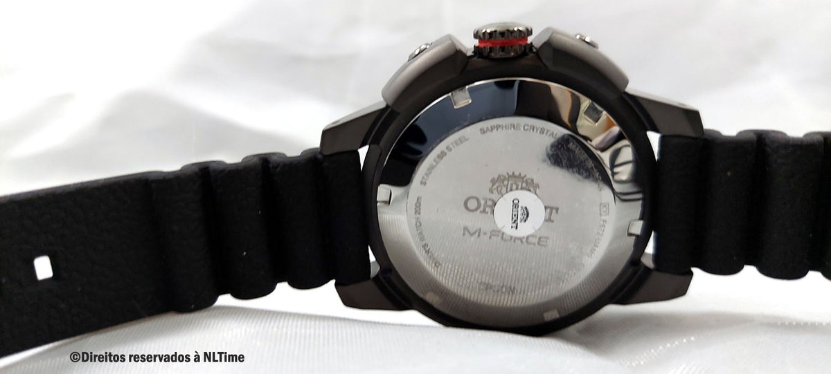 Relógio ORIENT Automático M-FORCE Divers RA-AC0L03B00B *Made in Japan