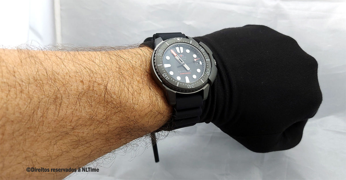 Relógio ORIENT Automático M-FORCE Divers RA-AC0L03B00B *Made in Japan