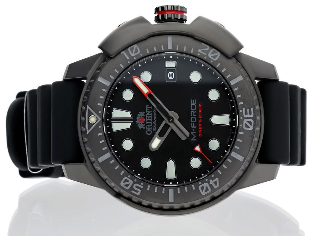 Relógio ORIENT Automático M-FORCE Divers RA-AC0L03B00B *Made in Japan
