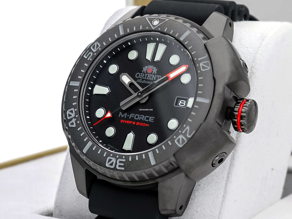 Relógio ORIENT Automático M-FORCE Divers RA-AC0L03B00B *Made in Japan