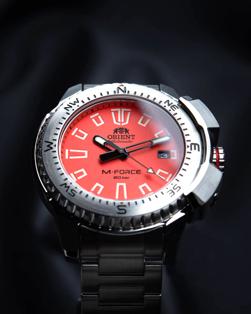 Relógio ORIENT Automático M-FORCE Divers RA-AC0N02Y10B *Made in Japan