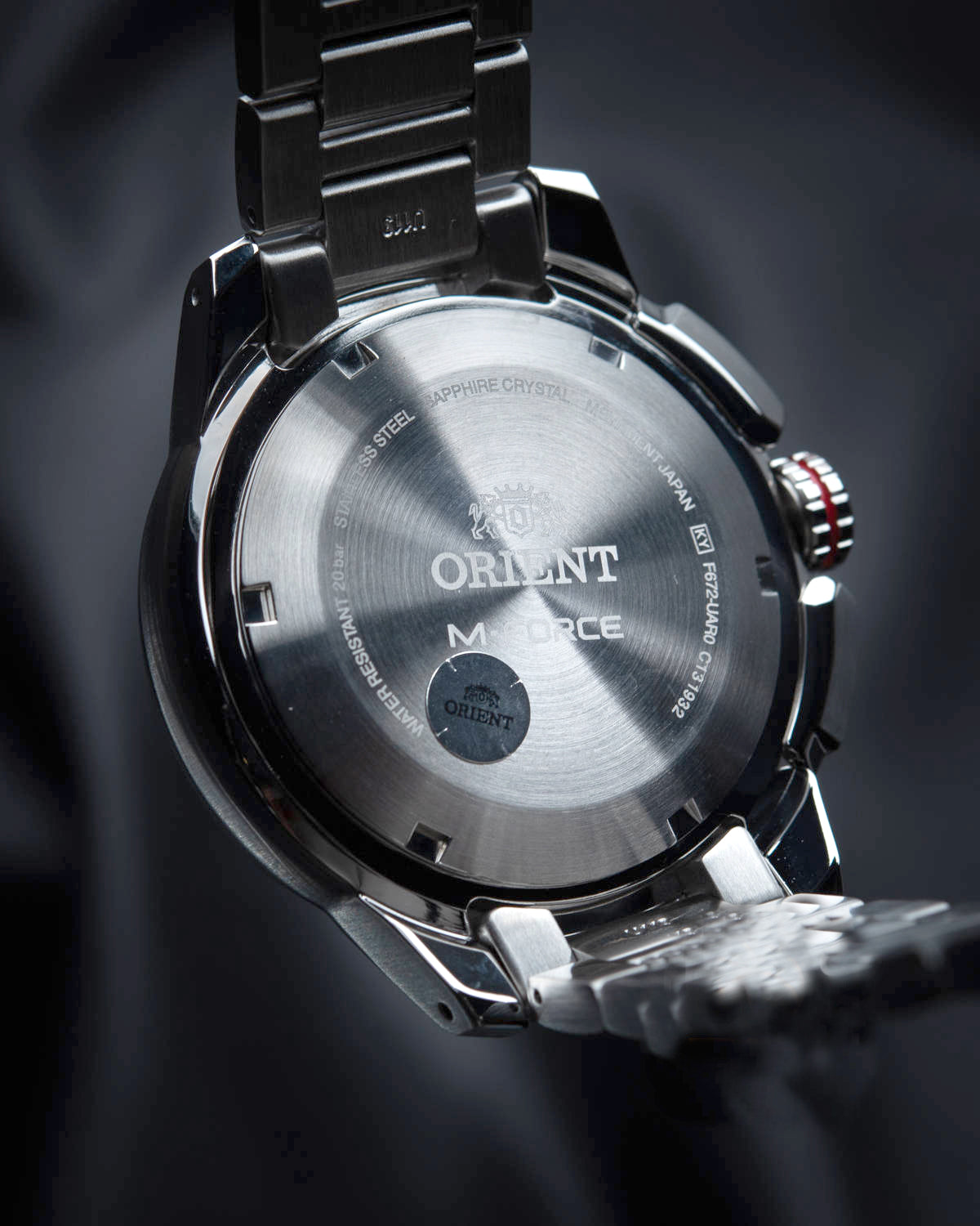 Relógio ORIENT Automático M-FORCE Divers RA-AC0N02Y10B *Made in Japan