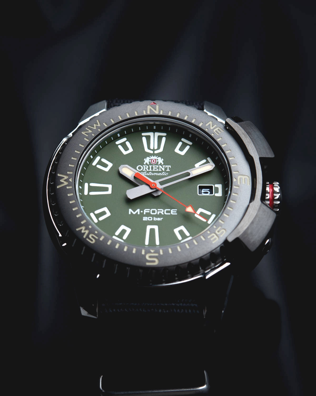 Relógio ORIENT Automático M-FORCE Divers RA-AC0N03E10B *Made in Japan