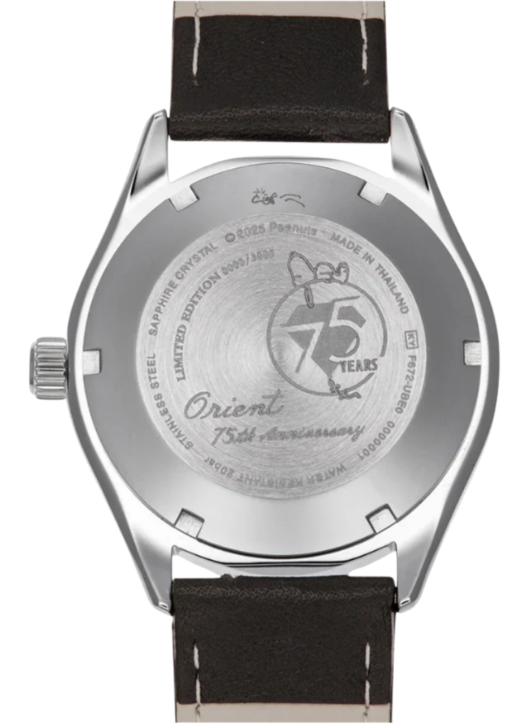 Relógio ORIENT 75th Anniversary Mako 40 Automático Snoopy Peanuts Edition RA-AC0Q08S30B