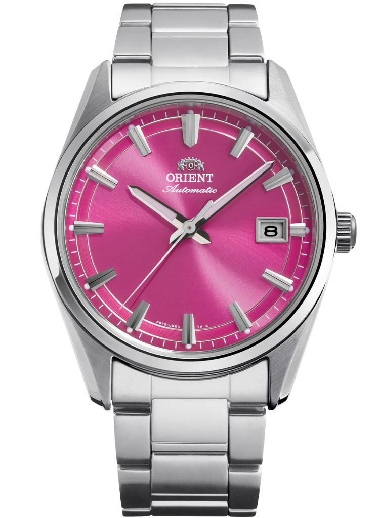 Relógio ORIENT Stretto Date Automático RA-AC0R07P30B Ed Limitada
