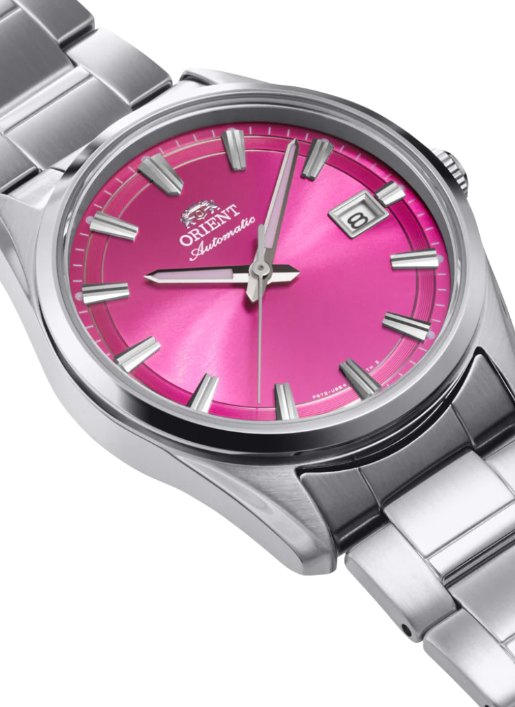 Relógio ORIENT Stretto Date Automático RA-AC0R07P30B Ed Limitada